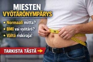 Vyötärönympärys miehet
